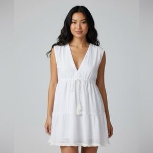 Amazon White Swim Coverup Lightweight and Stylish